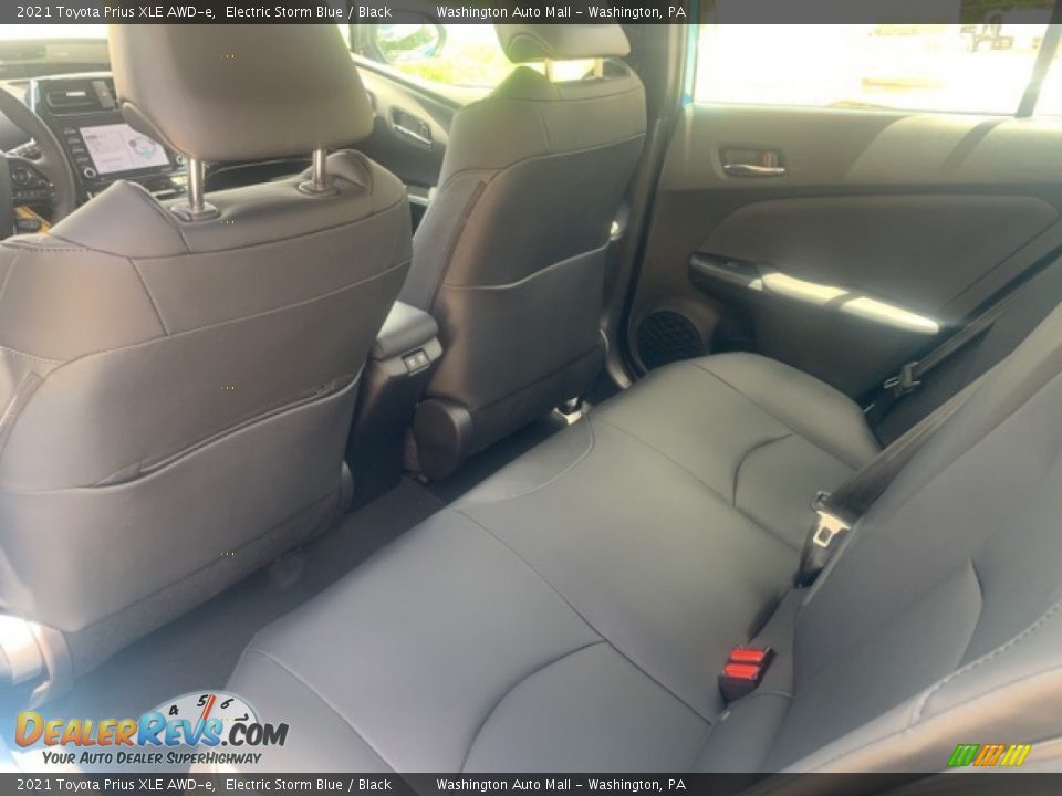 Rear Seat of 2021 Toyota Prius XLE AWD-e Photo #22