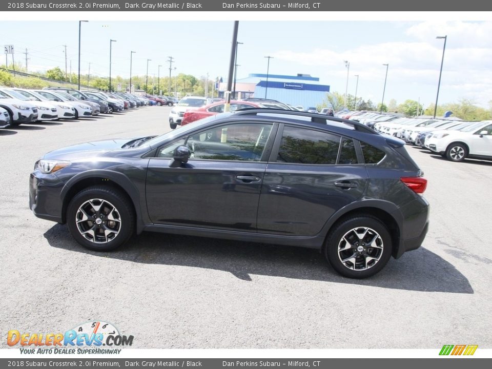 2018 Subaru Crosstrek 2.0i Premium Dark Gray Metallic / Black Photo #8
