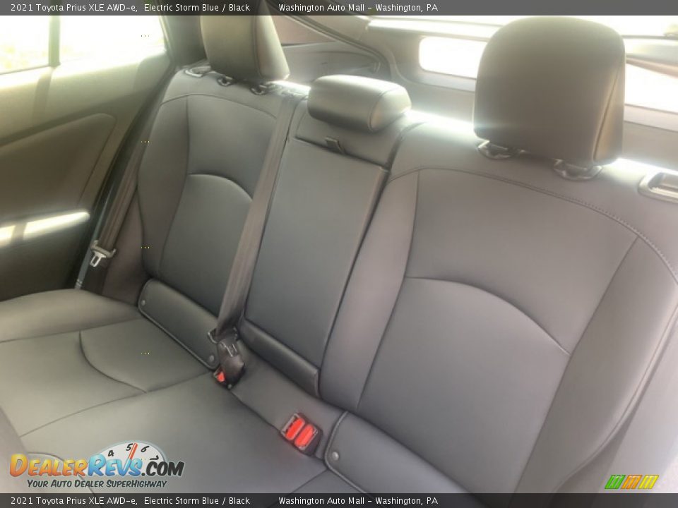 Rear Seat of 2021 Toyota Prius XLE AWD-e Photo #23