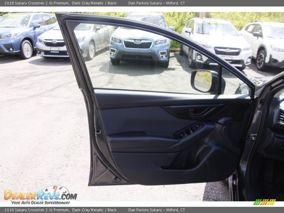 2018 Subaru Crosstrek 2.0i Premium Dark Gray Metallic / Black Photo #9