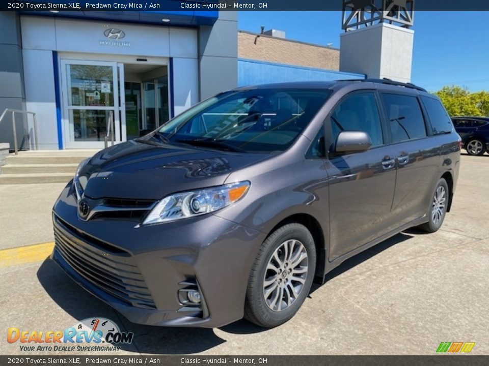 2020 Toyota Sienna XLE Predawn Gray Mica / Ash Photo #1