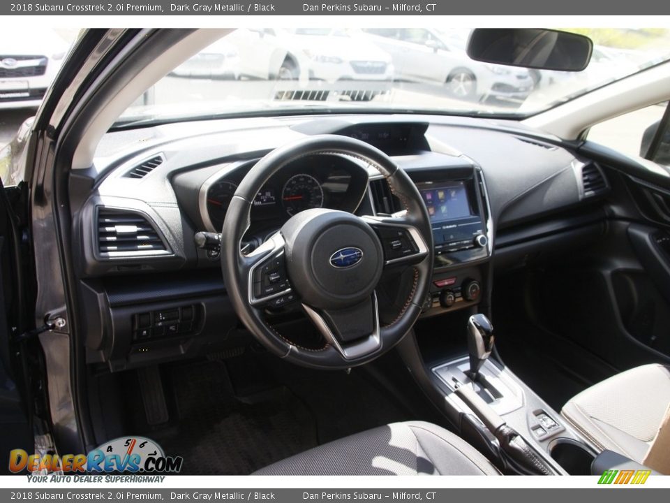 2018 Subaru Crosstrek 2.0i Premium Dark Gray Metallic / Black Photo #10