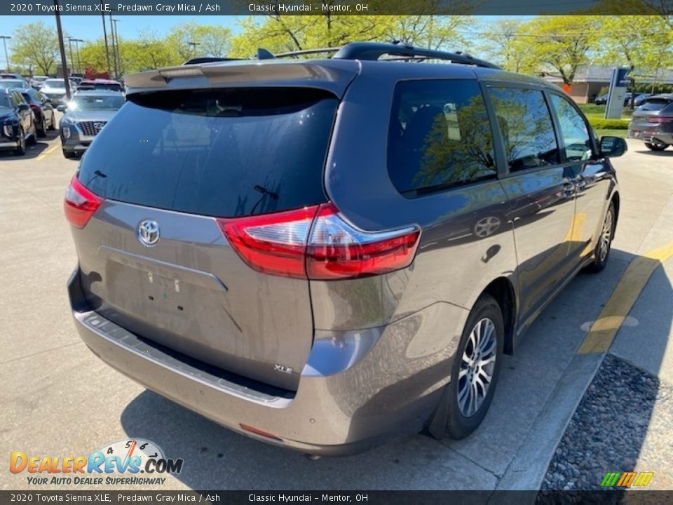 2020 Toyota Sienna XLE Predawn Gray Mica / Ash Photo #2