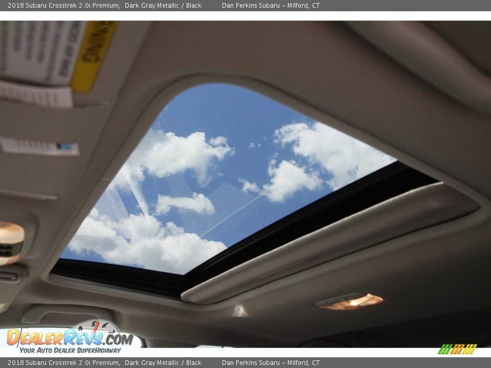 2018 Subaru Crosstrek 2.0i Premium Dark Gray Metallic / Black Photo #11