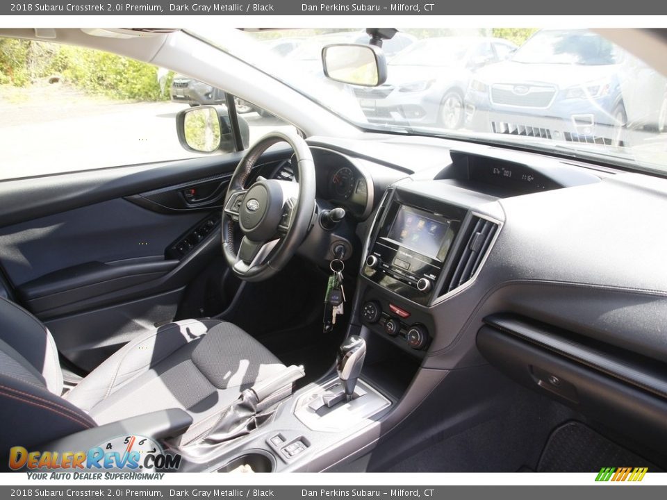 2018 Subaru Crosstrek 2.0i Premium Dark Gray Metallic / Black Photo #16