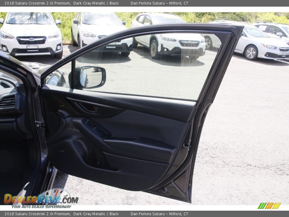 2018 Subaru Crosstrek 2.0i Premium Dark Gray Metallic / Black Photo #17