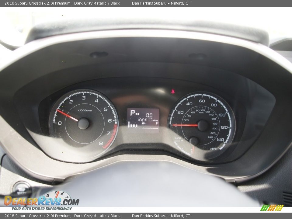 2018 Subaru Crosstrek 2.0i Premium Dark Gray Metallic / Black Photo #18