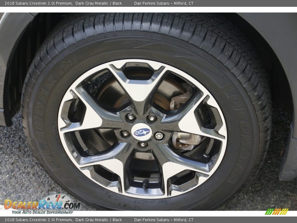 2018 Subaru Crosstrek 2.0i Premium Dark Gray Metallic / Black Photo #23