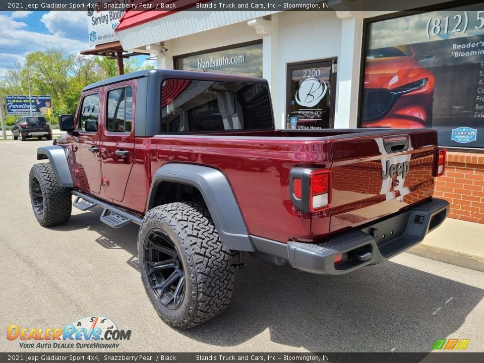 2021 Jeep Gladiator Sport 4x4 Snazzberry Pearl / Black Photo #25