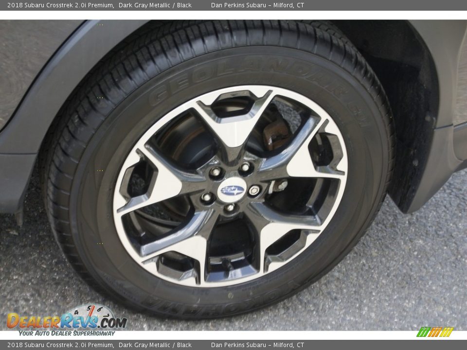 2018 Subaru Crosstrek 2.0i Premium Dark Gray Metallic / Black Photo #24