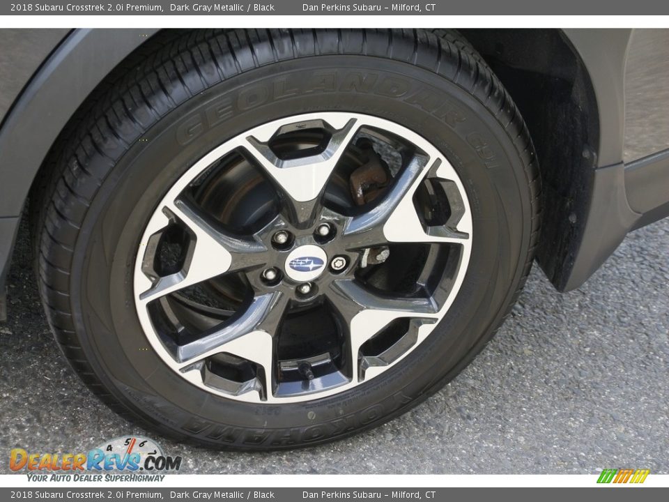 2018 Subaru Crosstrek 2.0i Premium Dark Gray Metallic / Black Photo #25