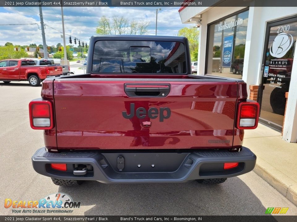 2021 Jeep Gladiator Sport 4x4 Snazzberry Pearl / Black Photo #26