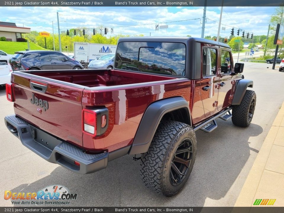 2021 Jeep Gladiator Sport 4x4 Snazzberry Pearl / Black Photo #28