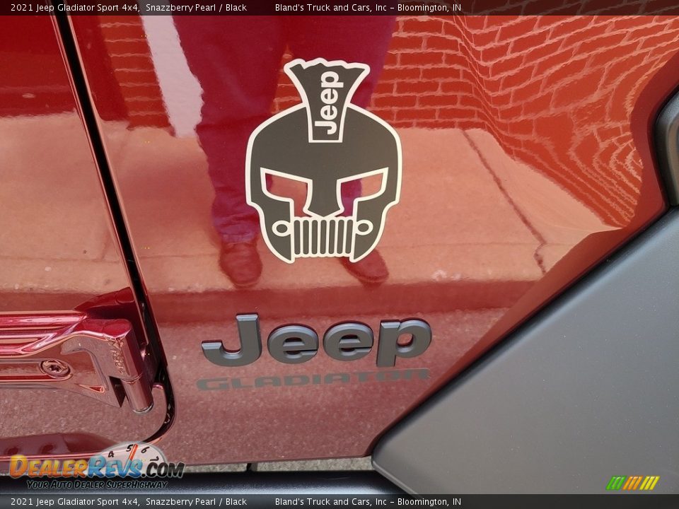 2021 Jeep Gladiator Sport 4x4 Snazzberry Pearl / Black Photo #33