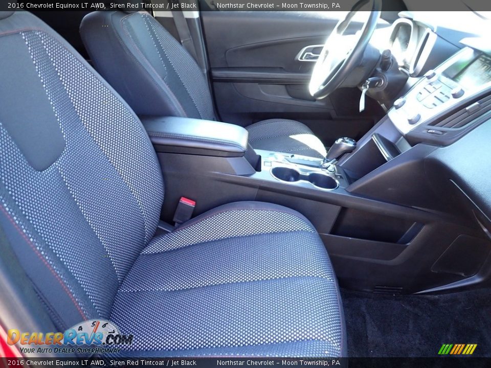 2016 Chevrolet Equinox LT AWD Siren Red Tintcoat / Jet Black Photo #15