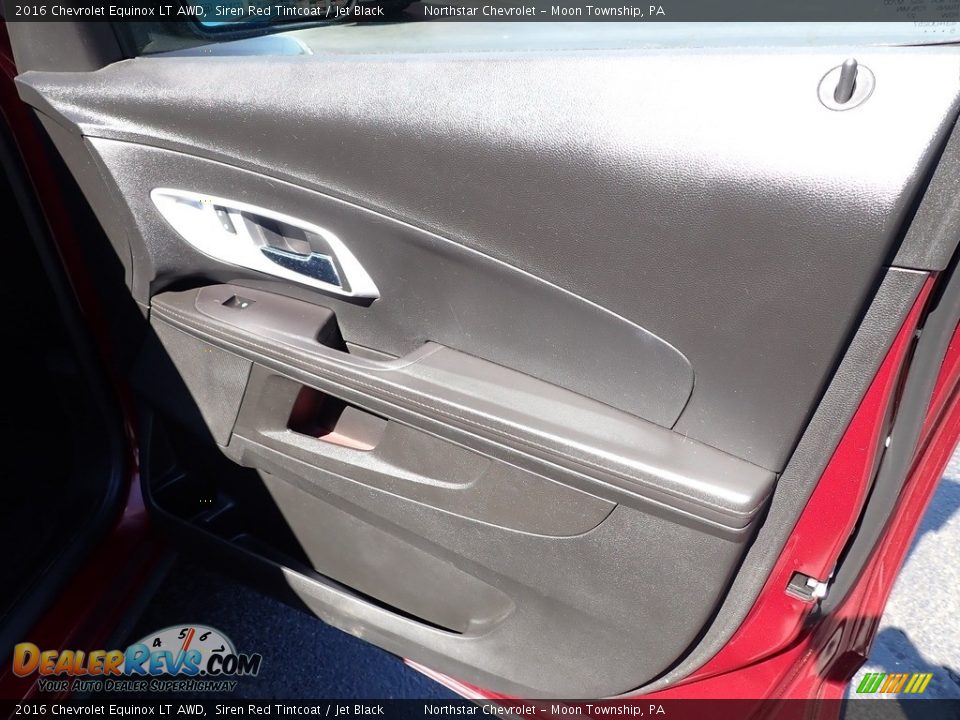 2016 Chevrolet Equinox LT AWD Siren Red Tintcoat / Jet Black Photo #17