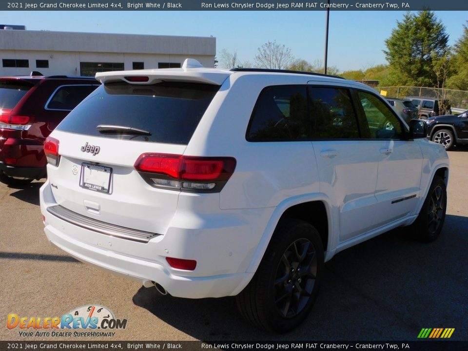 2021 Jeep Grand Cherokee Limited 4x4 Bright White / Black Photo #5