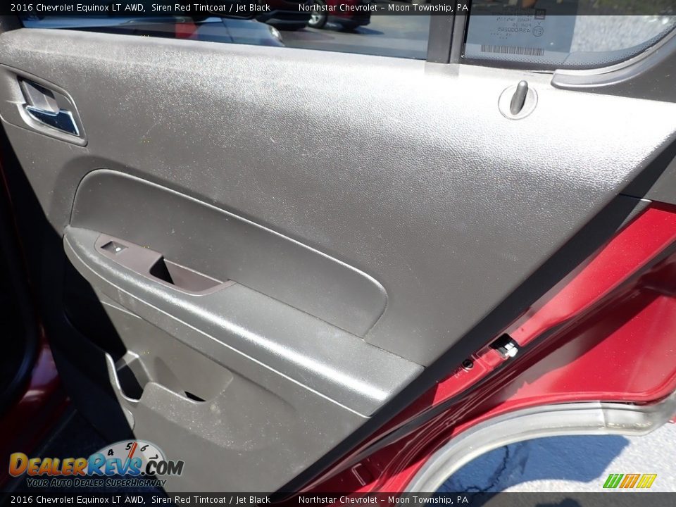 2016 Chevrolet Equinox LT AWD Siren Red Tintcoat / Jet Black Photo #19