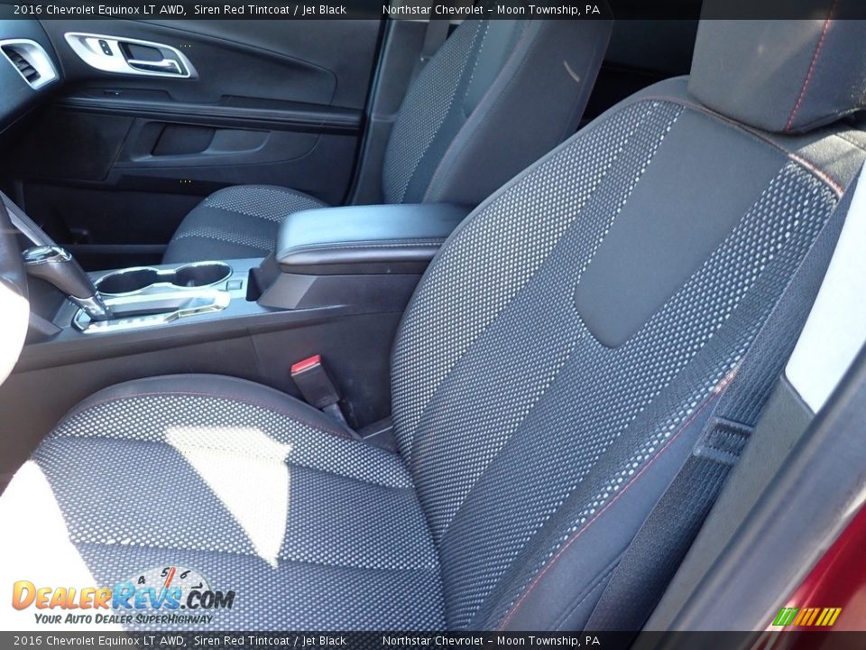 2016 Chevrolet Equinox LT AWD Siren Red Tintcoat / Jet Black Photo #20