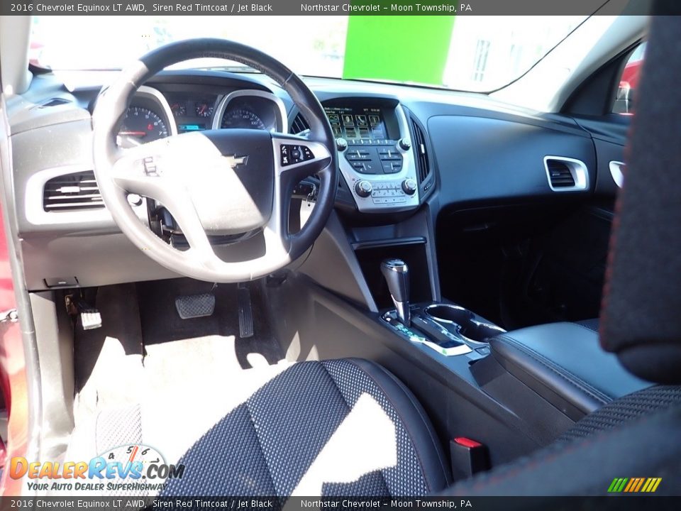 2016 Chevrolet Equinox LT AWD Siren Red Tintcoat / Jet Black Photo #22