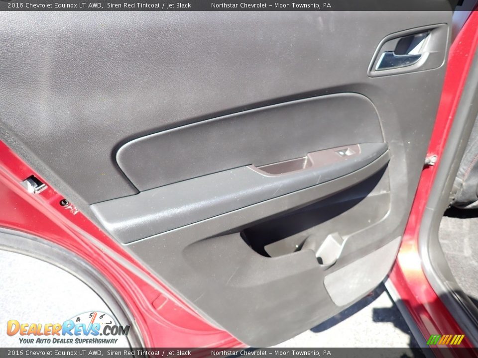2016 Chevrolet Equinox LT AWD Siren Red Tintcoat / Jet Black Photo #23