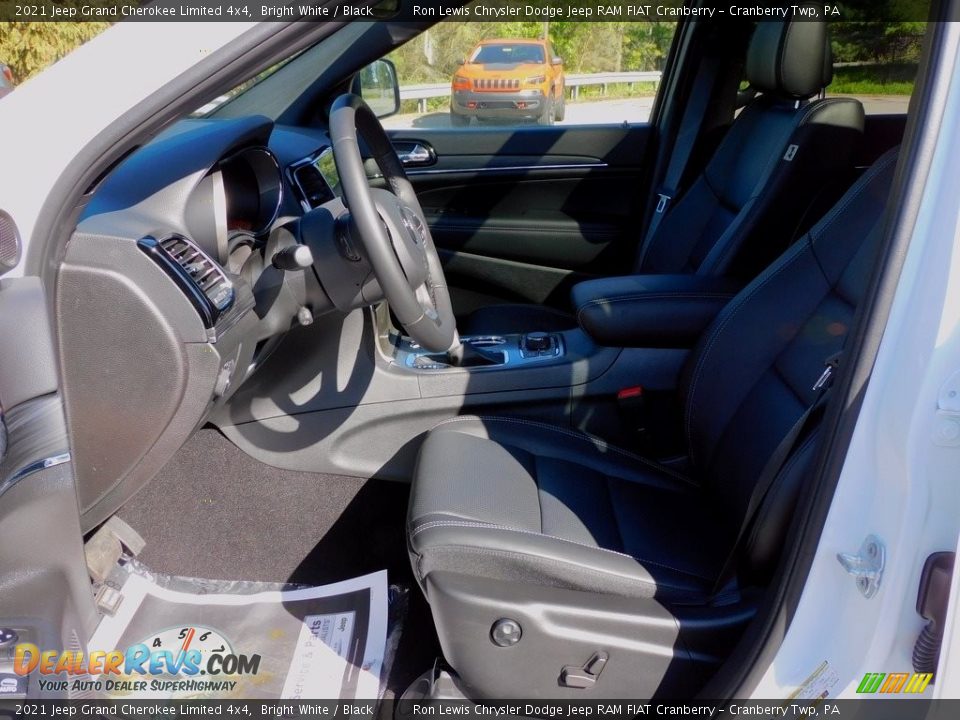 2021 Jeep Grand Cherokee Limited 4x4 Bright White / Black Photo #11