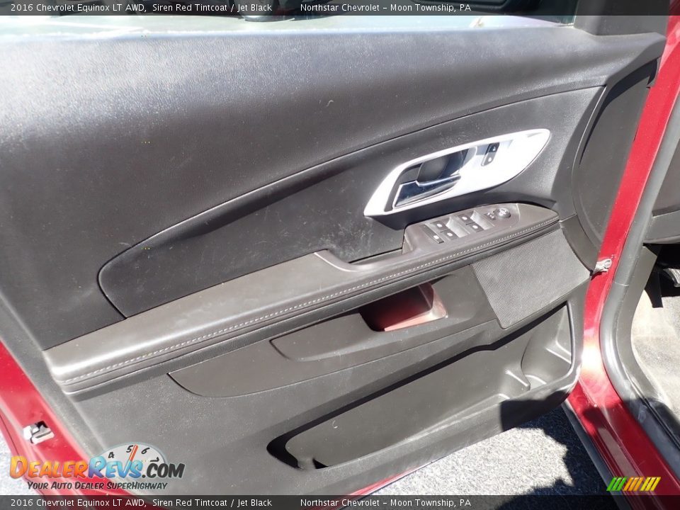 2016 Chevrolet Equinox LT AWD Siren Red Tintcoat / Jet Black Photo #24