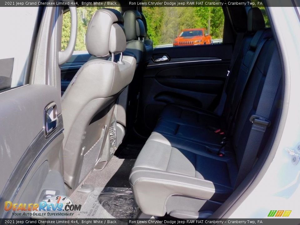 2021 Jeep Grand Cherokee Limited 4x4 Bright White / Black Photo #12
