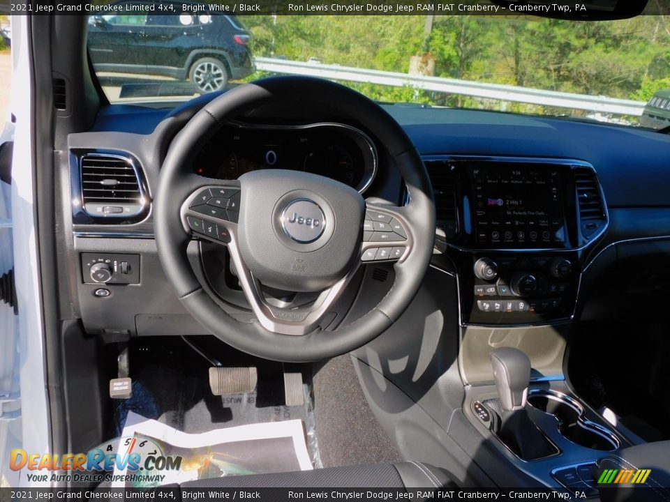 2021 Jeep Grand Cherokee Limited 4x4 Bright White / Black Photo #13