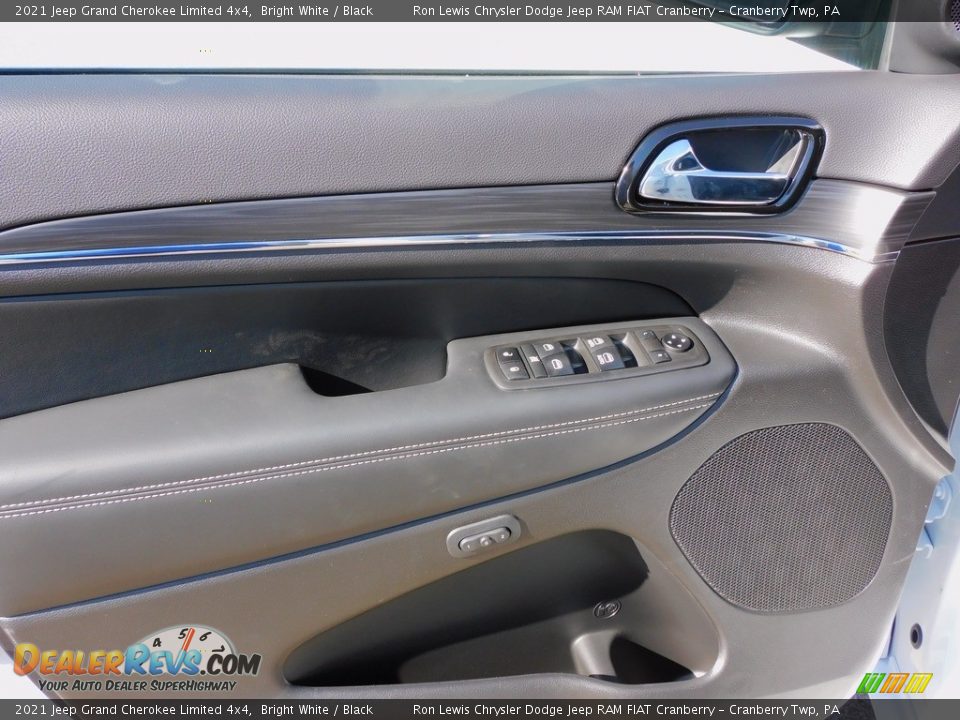 2021 Jeep Grand Cherokee Limited 4x4 Bright White / Black Photo #14
