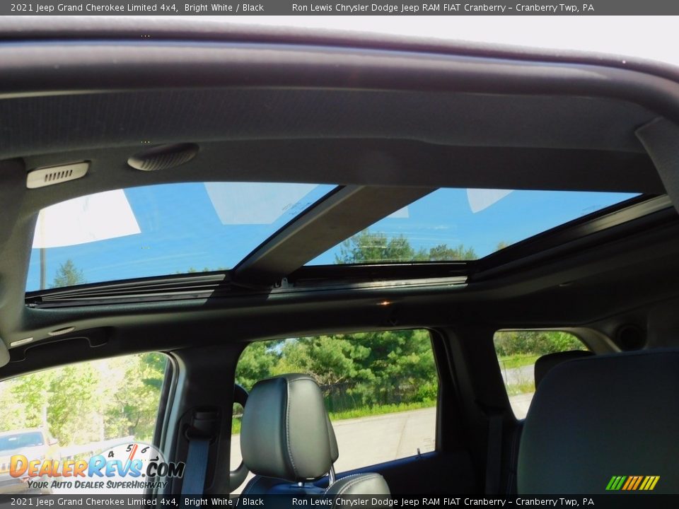 2021 Jeep Grand Cherokee Limited 4x4 Bright White / Black Photo #15