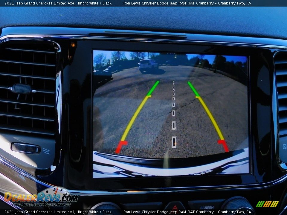 2021 Jeep Grand Cherokee Limited 4x4 Bright White / Black Photo #18