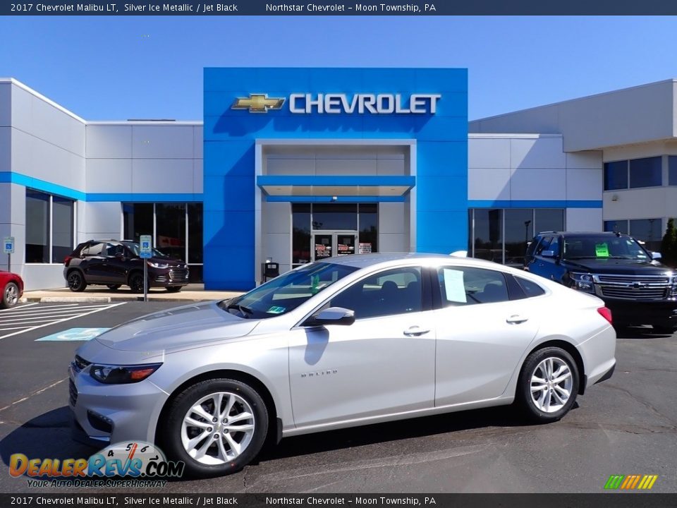 2017 Chevrolet Malibu LT Silver Ice Metallic / Jet Black Photo #1