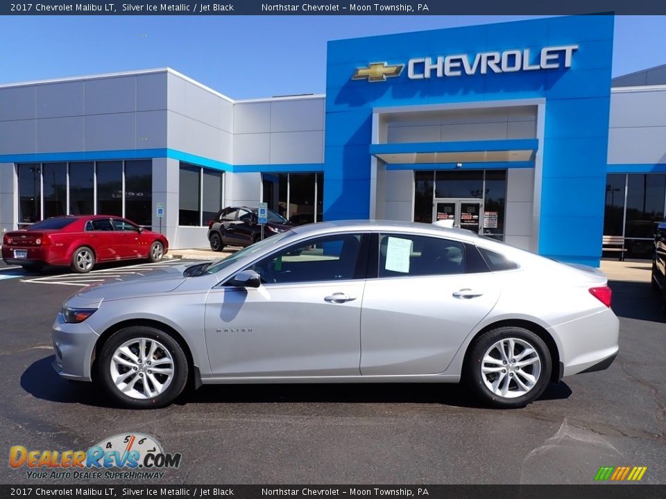 2017 Chevrolet Malibu LT Silver Ice Metallic / Jet Black Photo #3