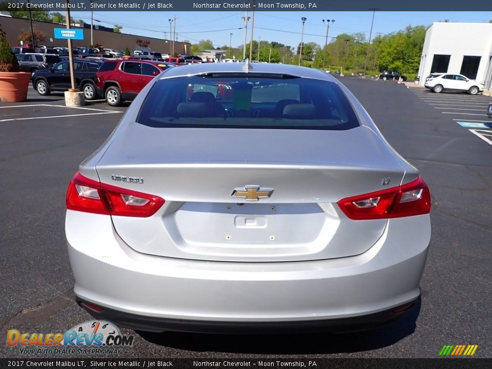 2017 Chevrolet Malibu LT Silver Ice Metallic / Jet Black Photo #6