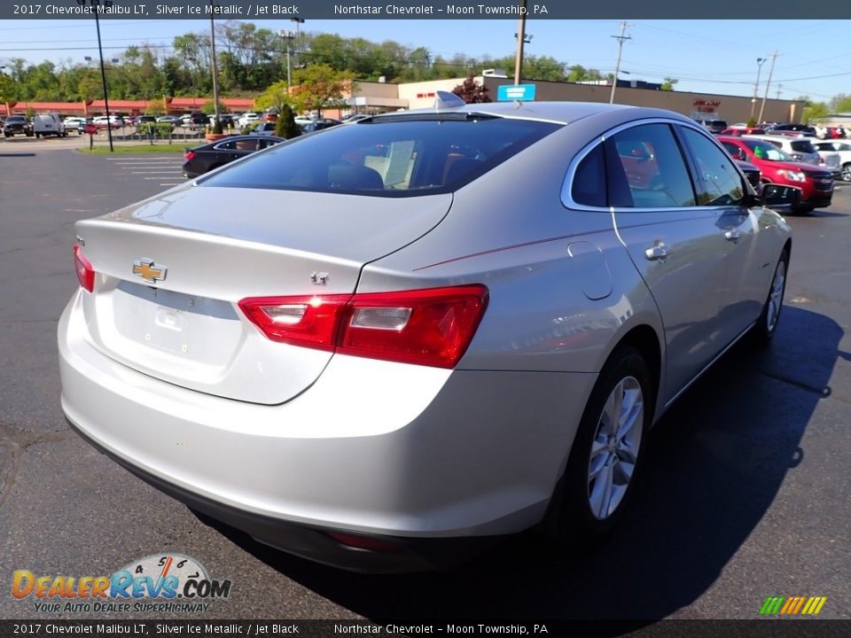 2017 Chevrolet Malibu LT Silver Ice Metallic / Jet Black Photo #8