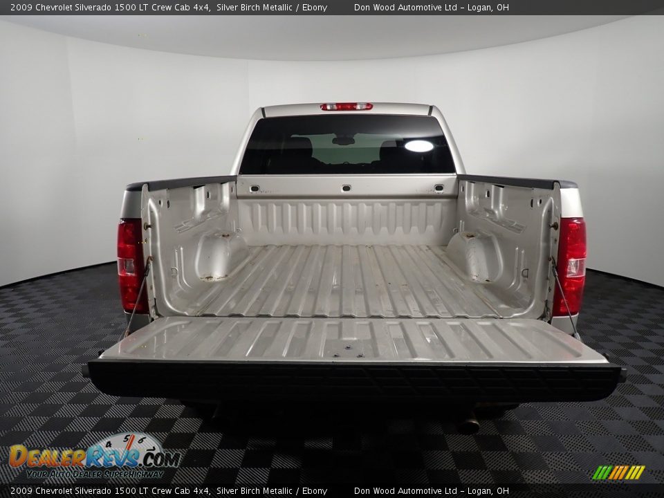 2009 Chevrolet Silverado 1500 LT Crew Cab 4x4 Silver Birch Metallic / Ebony Photo #12