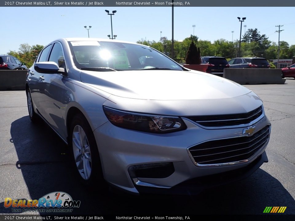 2017 Chevrolet Malibu LT Silver Ice Metallic / Jet Black Photo #12