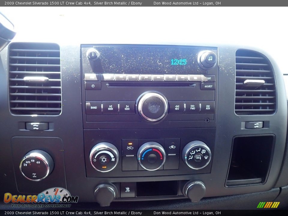 2009 Chevrolet Silverado 1500 LT Crew Cab 4x4 Silver Birch Metallic / Ebony Photo #23