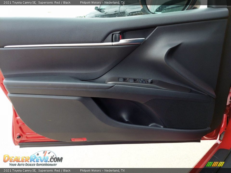 2021 Toyota Camry SE Supersonic Red / Black Photo #13