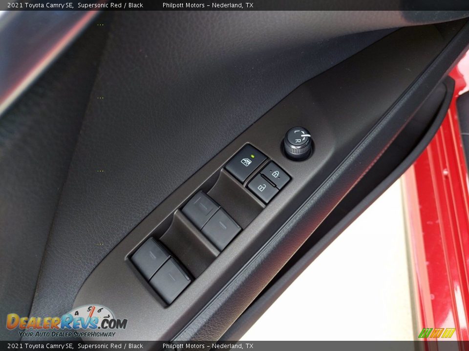 2021 Toyota Camry SE Supersonic Red / Black Photo #14