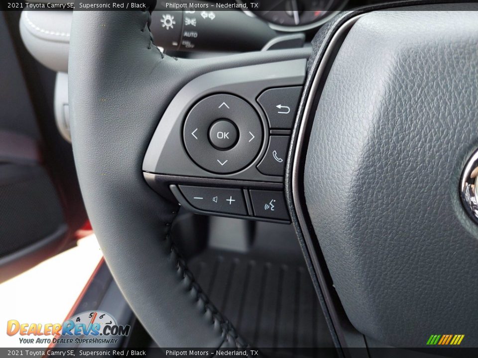 2021 Toyota Camry SE Steering Wheel Photo #16