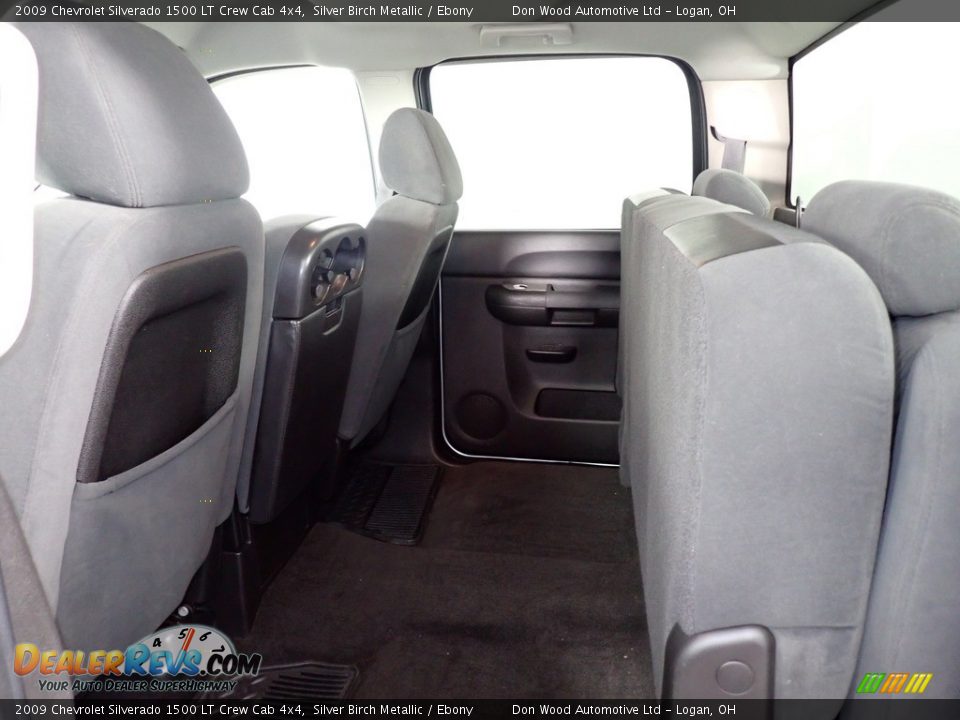 2009 Chevrolet Silverado 1500 LT Crew Cab 4x4 Silver Birch Metallic / Ebony Photo #30