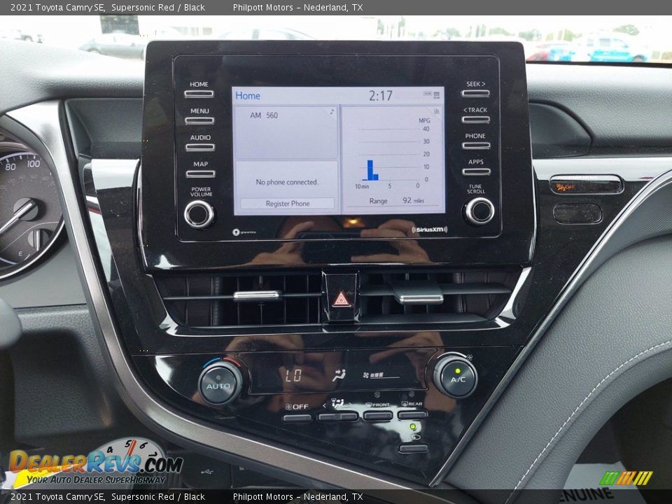 Controls of 2021 Toyota Camry SE Photo #18