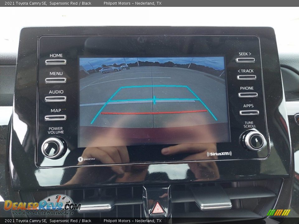 2021 Toyota Camry SE Supersonic Red / Black Photo #20