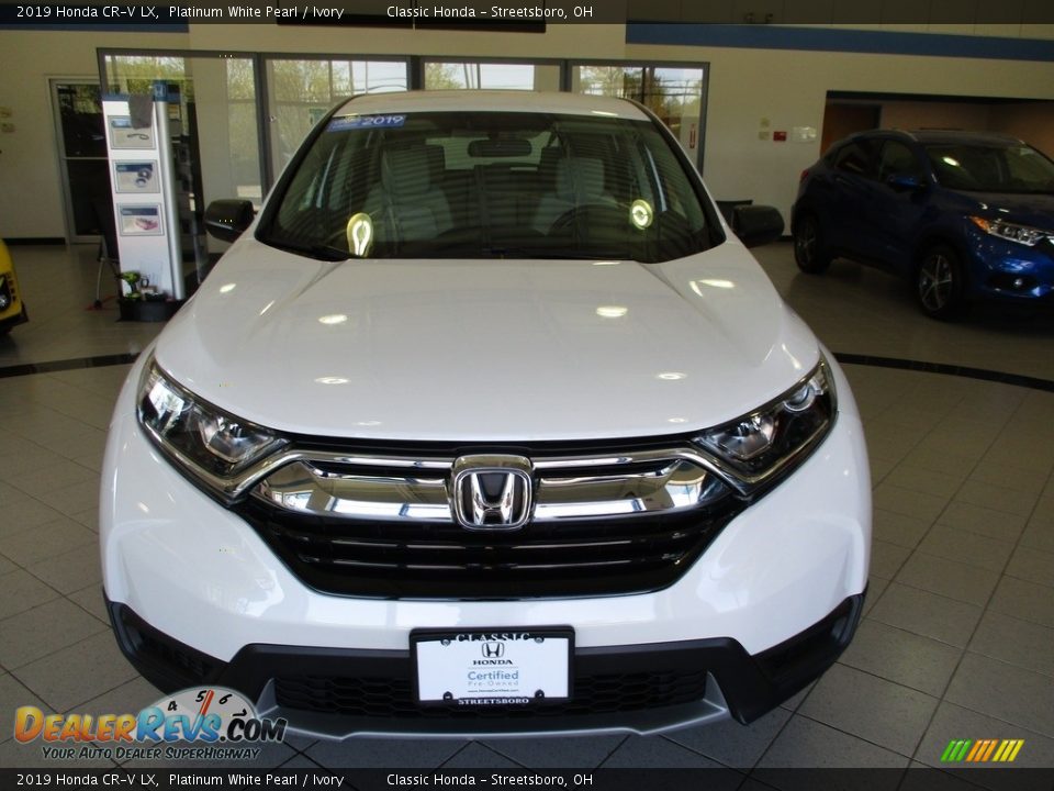 2019 Honda CR-V LX Platinum White Pearl / Ivory Photo #2