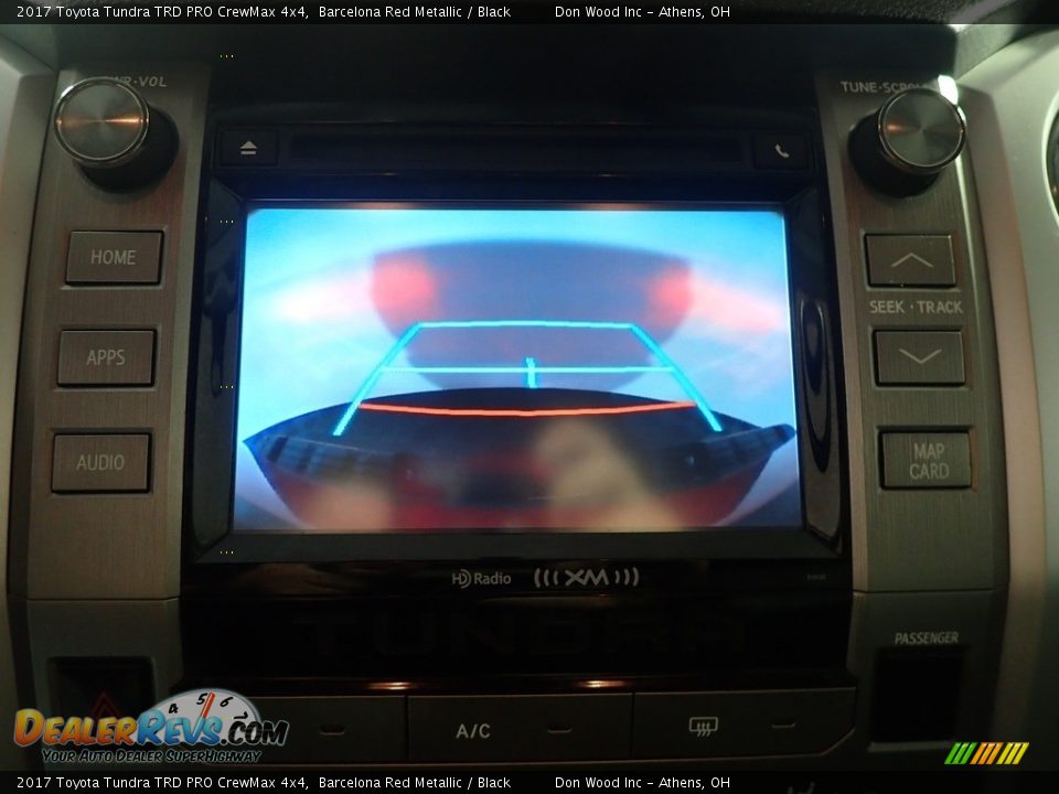 2017 Toyota Tundra TRD PRO CrewMax 4x4 Barcelona Red Metallic / Black Photo #3