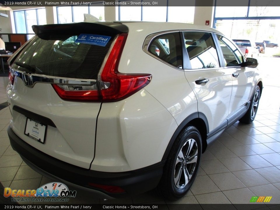 2019 Honda CR-V LX Platinum White Pearl / Ivory Photo #7