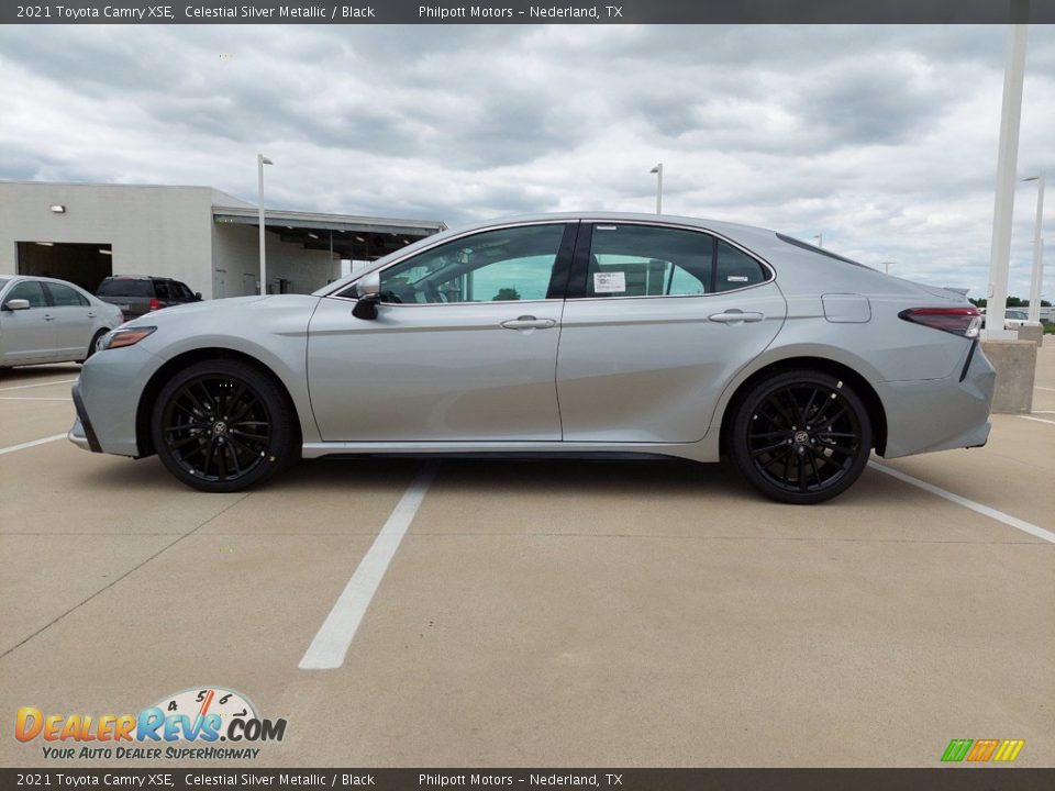 2021 Toyota Camry XSE Celestial Silver Metallic / Black Photo #7