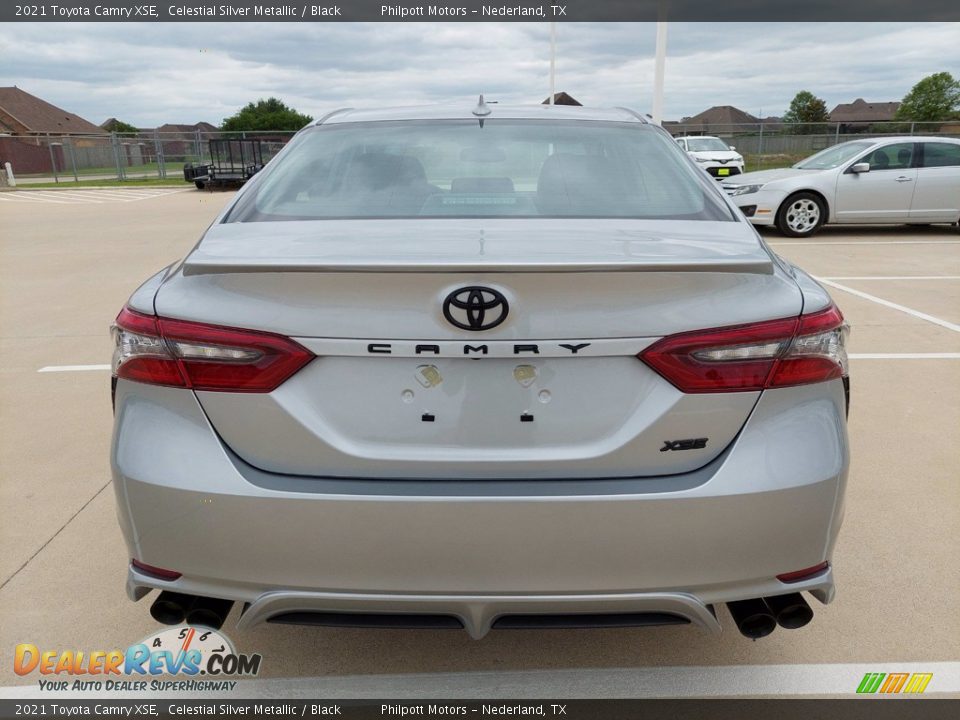 2021 Toyota Camry XSE Celestial Silver Metallic / Black Photo #8